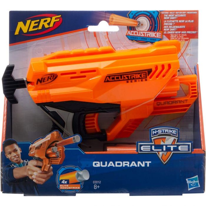 Pistola Nerf Accustrike Quadrant