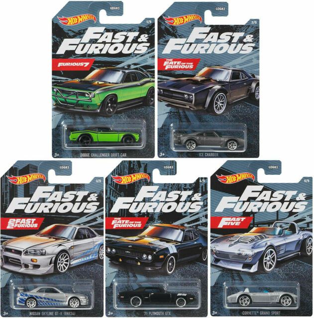 Comprar Pack 10 Coches de juguete Fast & Furious Hot Wheels · Hot