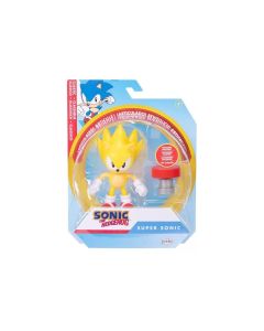 Sega Sonic Fic 4" Super Sonic C/ Saltadorro Jakks