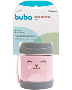 Alimentacion Pote Termico Gumy Rosa Buba