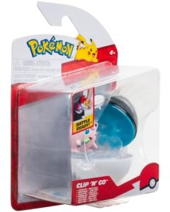 Pokemon Clip N Go - Jigglypuff And Moon Ball Jazwares