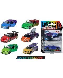 Autos Premium Color Change Cars 1:64 Majorette