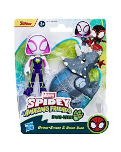 Marvel Spidey And His Amazing Friends Hero Dino Webs Ghost Hasbro