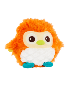 SHAGGY PLUSH OWL