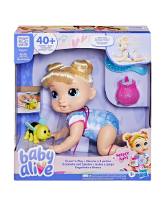 Muñeca Baby Alive Gatea Y Juega Hasbro