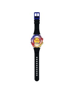 RELOJ POKEMON LCD PARPADEANTE CORREA NEGRA