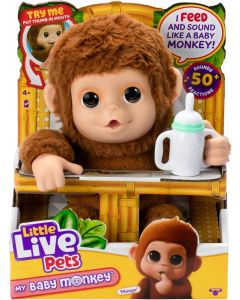 Juguete Little Live Pets Mango El Bebé Mono Little Live Pets